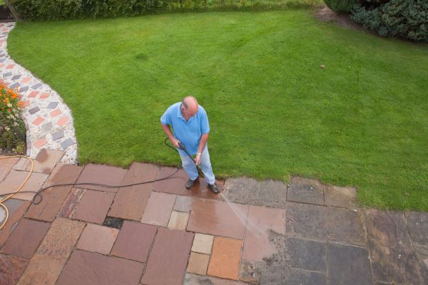 Pavers Pressure Washing in Tulsa