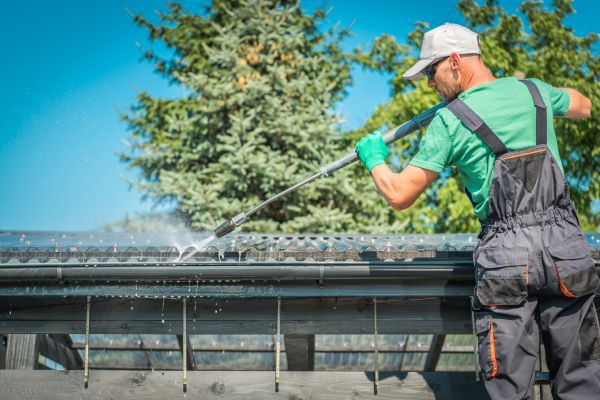 Gutter Power Washing in Tulsa