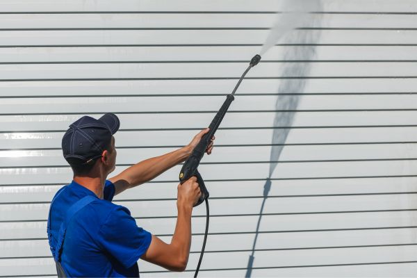 Exterior Building Cleaning in Tulsa