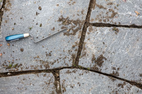 Flagstone Patio Cleaning in Tulsa
