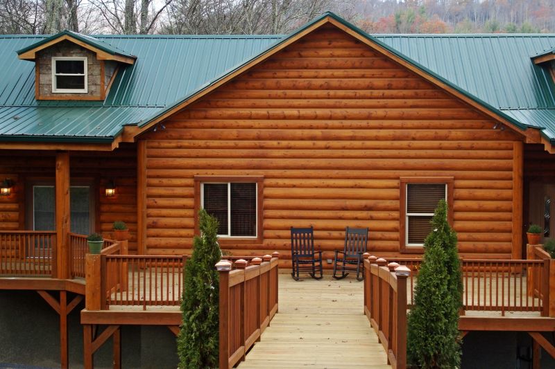 Log Home Exterior Cleaning