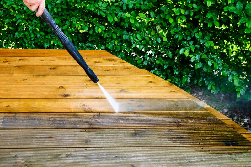 Deck Restoration with Power Washing