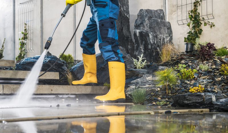 Residential Concrete Cleaning