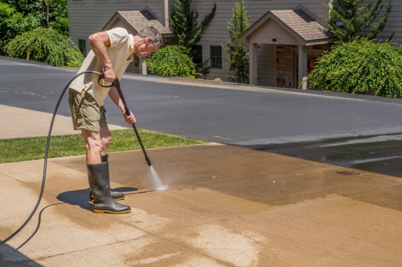 Brighten Driveways and Sidewalks